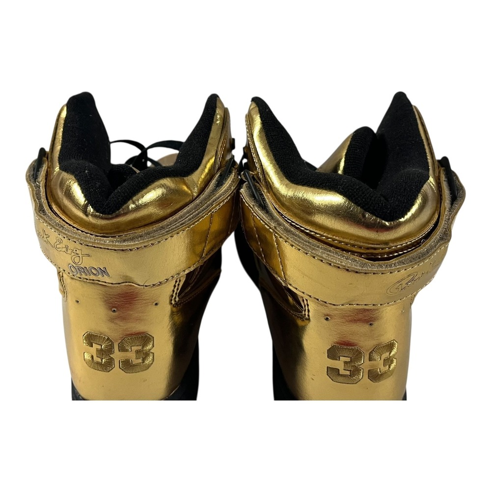 Ewing Athletics 33 Hi Metallic Gold High Top Sneakers Men's Size 10 - Picture 9 of 16